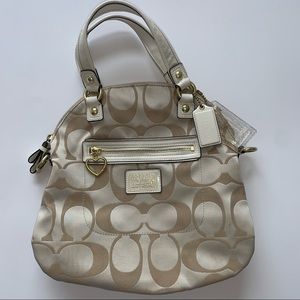 Coach Poppy Sateen Bowling Bag